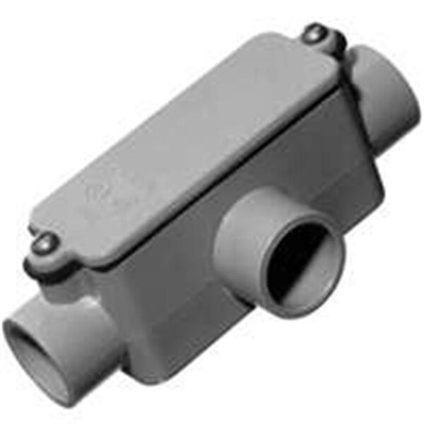 Abb Thomas & Betts-Carlon E983GR-CAR 1.25 Type T PVC Conduit Body 6154801 - main